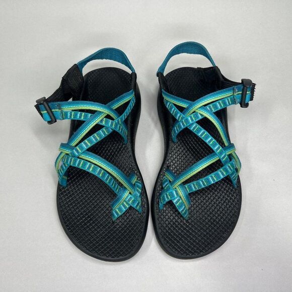 Chaco Z/X2 Classic Sandals Women's 7 Blue Strappy Outdoor Athletic Hiking Water - Picture 3 of 8